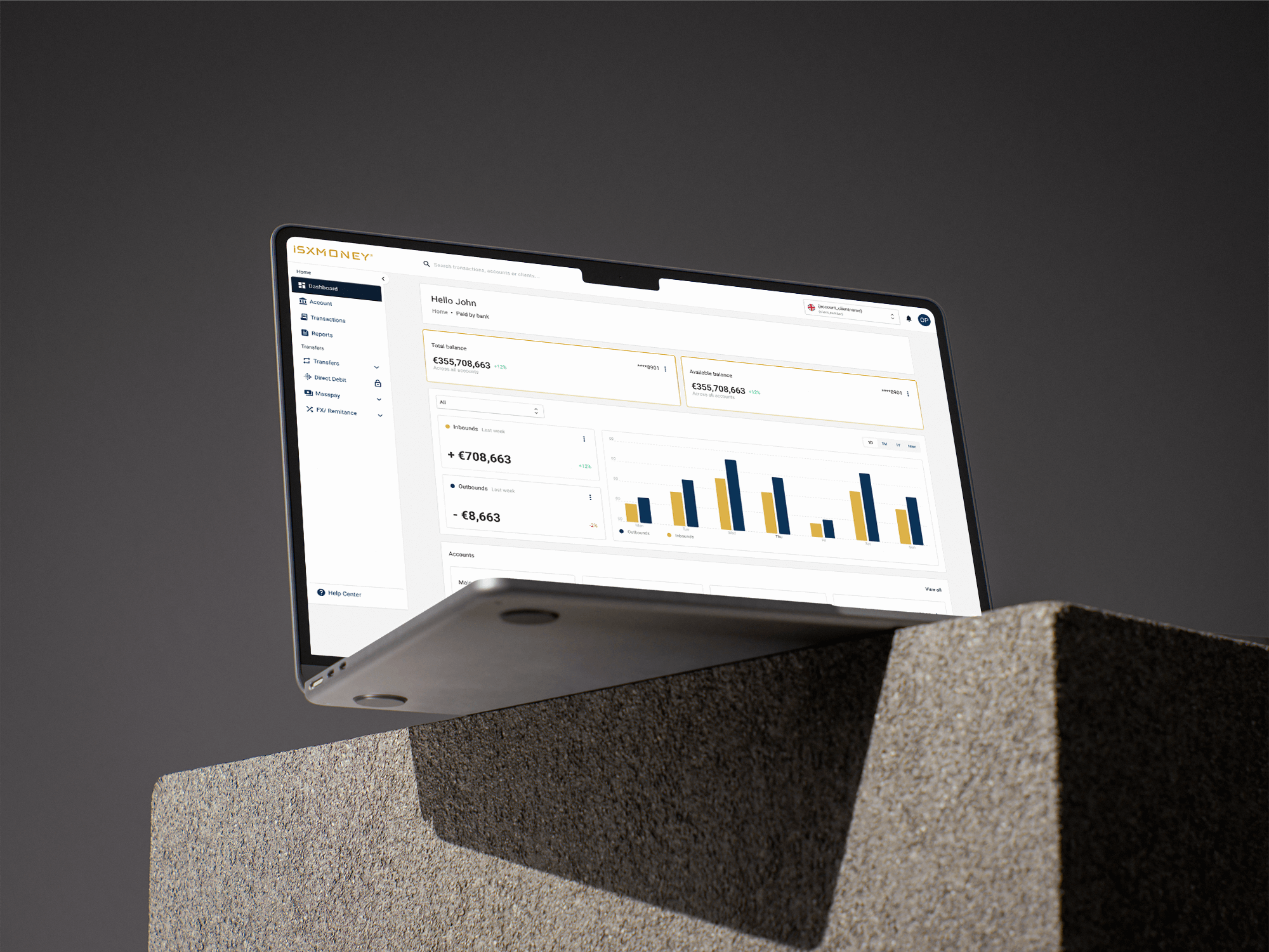 iSX Money Dashboard